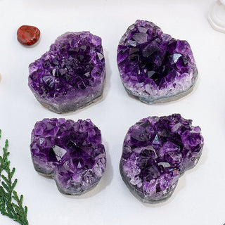 Amethyst Crystal Heart Cluster